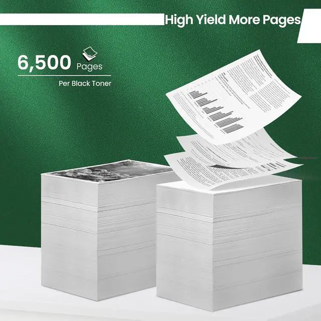 Alt view image 3 of 7 - 56F1000 Black Toner 6,500 Pages 2-Pack Remanufactured 56F1000 Replacement for Lexmark 56F1000 Toner for MS321 MS421 MS521 MS621 MS622 MX321 MX421 MX521 MX522 MX622 Printer Toner