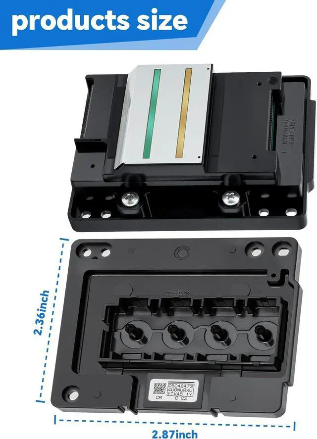 Alt view image 7 of 7 - WF-7610 Print Head, Printhead Replacement for Workforce WF-7620 7621 7611 T1881 WF-7720 7010 3640 3720 L1455 7111 3641 3620 7710 Printers, Optimal Performance High-Precision Inkjet Quick Install