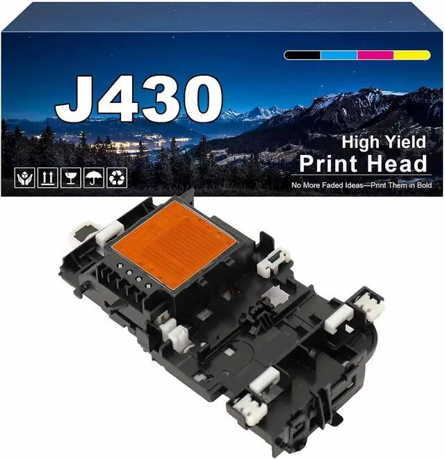 Main image of J430 Print Head Combo Pack, Compatible for Brother MFC-J430 J625 J925 J5610 J5910 J6710DW Printers, High Print Volume, Long Lasting Durability 1 Pack