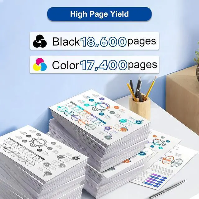 Alt view image 3 of 7 - T-FC330U TFC330U T-FC330U T-FC330U-K T-FC330U-C T-FC330U-M T-FC330U-Y Toner Cartridge Compatible for Toshiba E-Studio 330AC 400AC Printers, High Yield Printing 1*Cyan