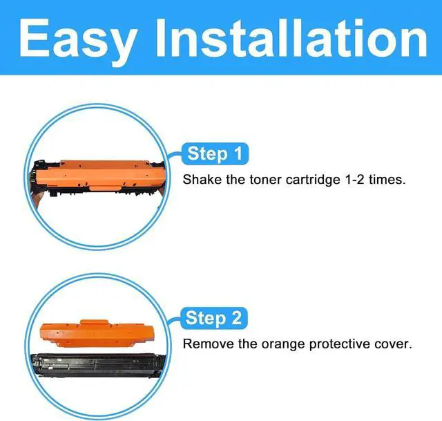Alt view image 2 of 6 - LCL Remanufactured W2002A Yellow Toner Cartridge Replacement for HP 658A W2002A M751n M751dn M751 Series (1-Pack)