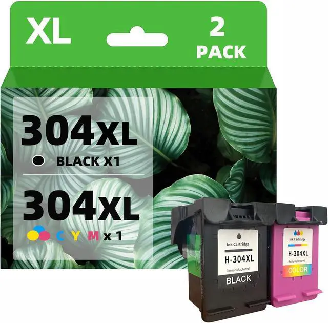 Main image of 304XL Ink Cartridges Compatible for HP 304 304XL Ink Cartridge for HP AMP 100 120 2620 2622 2630 2632 2630 2633 2634 3720 3730 3732 3735 5020 5030 5032 Printers,Combination Pack