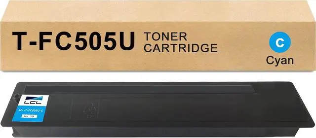Main image of LCL T-FC505U T-FC505U-C T-FC505UC Cyan High Yield Toner Cartridge Replacement for Toshiba E-Studio 2505AC 3005AC 3505AC 4505AC 5005AC Printer (1-Pack)