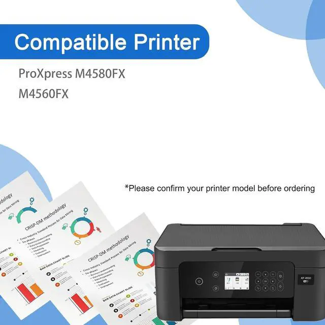 Alt view image 2 of 7 - MLT-D303E Toner Cartridge Compatible for Samsung MLT-D303E Black Toner Cartridges Work for Samsung ProXpress M4580FX M4560FX Printer
