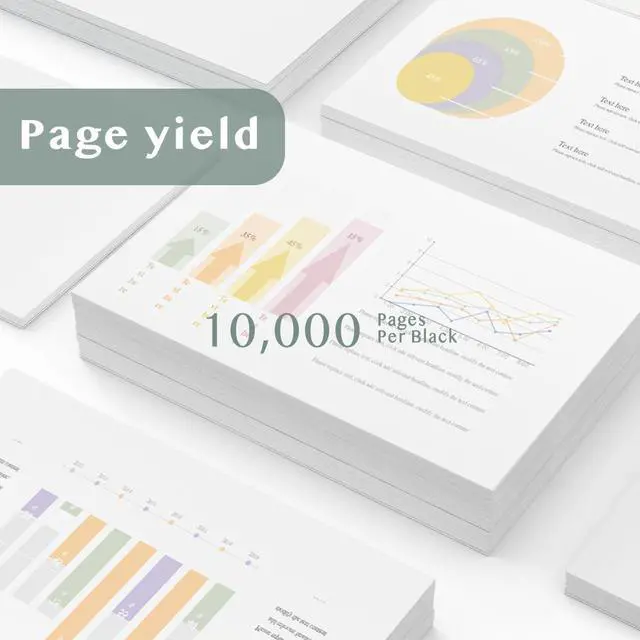 Alt view image 4 of 6 - B205 Drum Cartridge (10,000 Pages/1 Pack) Replacement for Xerox 101R00664 Drum Cartridge Work for B205 B210 B215 Printer