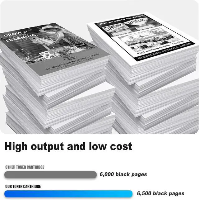 Alt view image 3 of 6 - 1-Pack TN315 Black Toner Cartridge Replacement for Brother High Capacity 6,500 Pages with HL-4150CDN 4140CW 4570CDW 4570CDWT MFC-9640CDN 9650CDW 9970CDW Printer