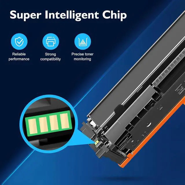 Alt view image 4 of 7 - 507X 507A Toner Cartridge 4-Pack, Repalcement for HP 507X 507A High Yield CE400X CE401A CE402A CE403A for HP Laserjet Enterprise 500 Color M551 M551dn M551n M575 M575dn M570 M570dn M570dw Printer