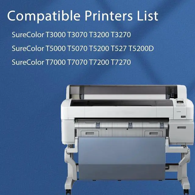 Alt view image 2 of 6 - T693 Ultra Chrome XD Ink Cartridge 350ml (with New Chip) T6931 T6932 T6933 T6934 T6935 Remanufactured for T693 SureColor T5270 T3000 T3070 T3200 T3270 T5000 T5070 T5200 Printer, 5 Pack T693 Ink Kit