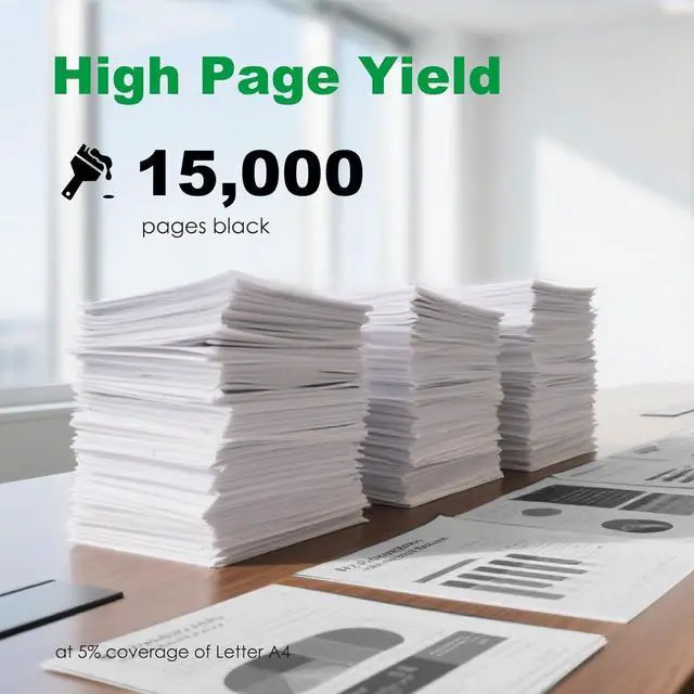 Alt view image 3 of 7 - 58D1H00 Black High Yield Toner Cartridge Replacement for Lexmark 58D1H00 58D1U00 58D1000 58D1X00 Toner Cartridge for MS725 MS821 MS822 MS823 MS824 MS825 MS826 MX721 MX722 MX725 MX822 MX824 Printer