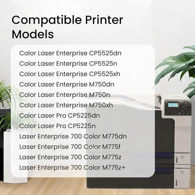 Alt view image 3 of 6 - CE516A CE979A Transfer Belt Maintenance Kit CE516-67901, CE979-67901 Transfer Belt Compatible for HP Enterprise 700 Color MFP M775 M750 CP5525 Printer