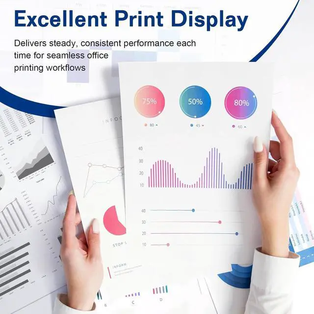 Alt view image 4 of 7 - CS531 Toner Cartridges Compatible for Lexmark 75M1XK0 75M1XC0 75M1XM0 75M1XY0 Toner to Work with CS531 CS632 CX532 CX635 Printers Cyan
