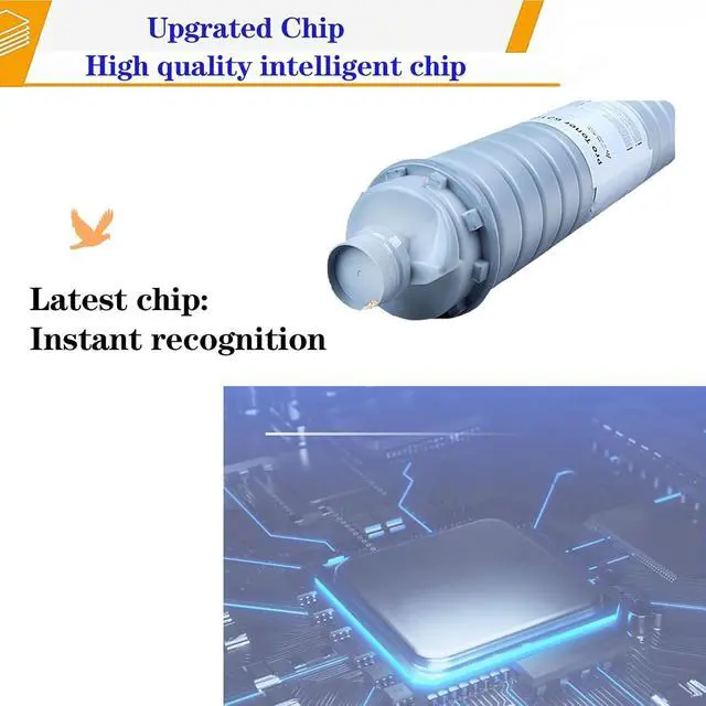 Alt view image 6 of 7 - Type 6110D 6210D Replacement Toner Cartridges, Compatible for Ricoh MP5500 MP6000 SP9100 AP900 MP6002 MP7502 MP8001 MP9001 IM7000 IM8000 Printers 1 Black