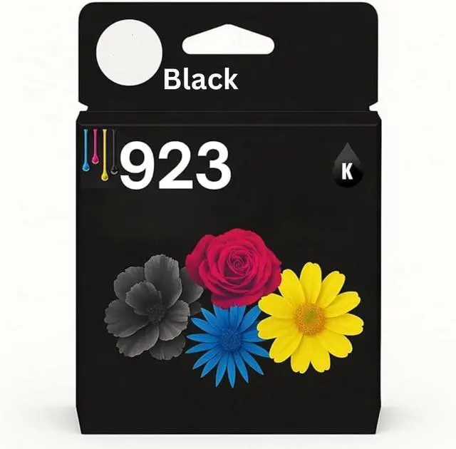 Main image of AMAZINK Compatible Ink Cartridge for 923XL 923. 923e Works with Printers OfficeJet 8120, 8130, OfficeJet Pro 8135e, 8138e, 8122e.