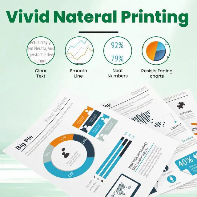 Alt view image 5 of 7 - C2240 XC2235 Toner Cartridge (with chip) Replacement for Lexmark C2240 XC223524B7157 24B7154 24B7155 24B7156 High Yield Toner Cartridge for C2240 XC2235 Printer Ink 4-Pack