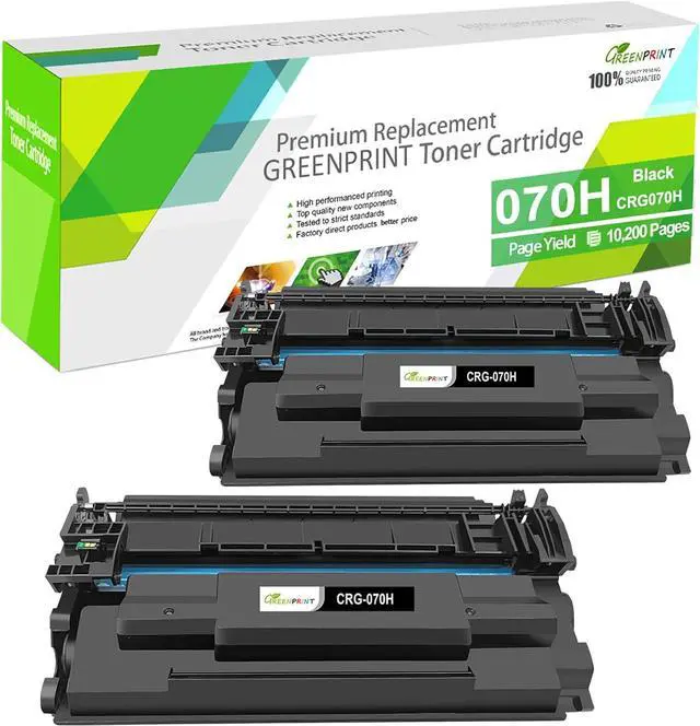 Main image of 070H CRG-070H CRG070H ( 070 CRG-070 CRG070) Compatible Toner Cartridge 2 Blacks High Capacity 10200 Pages for Canon imageCLASS MF465dw MF465 MF462dw MF462 LBP247dw LBP247 LBP246dw LBP246