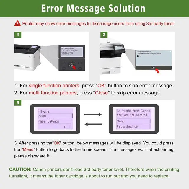 Alt view image 3 of 7 - 070H CRG-070H CRG070H ( 070 CRG-070 CRG070) Compatible Toner Cartridge 2 Blacks High Capacity 10200 Pages for Canon imageCLASS MF465dw MF465 MF462dw MF462 LBP247dw LBP247 LBP246dw LBP246
