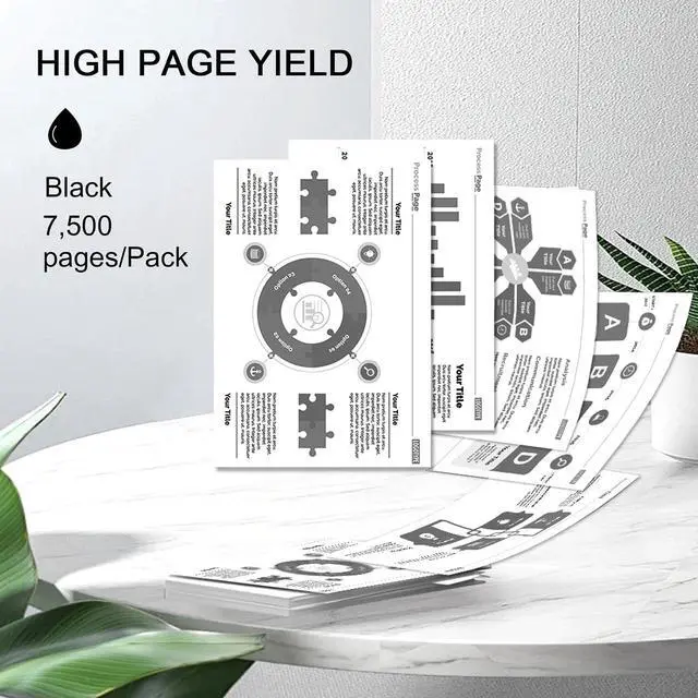 Alt view image 4 of 6 - W2150XC Compatible for W2150XC Toner Cartridges Set, Compatible with Color Laser Jet Pro MFP 4301 4302 4303 Series Printers(2 Pack, Black)