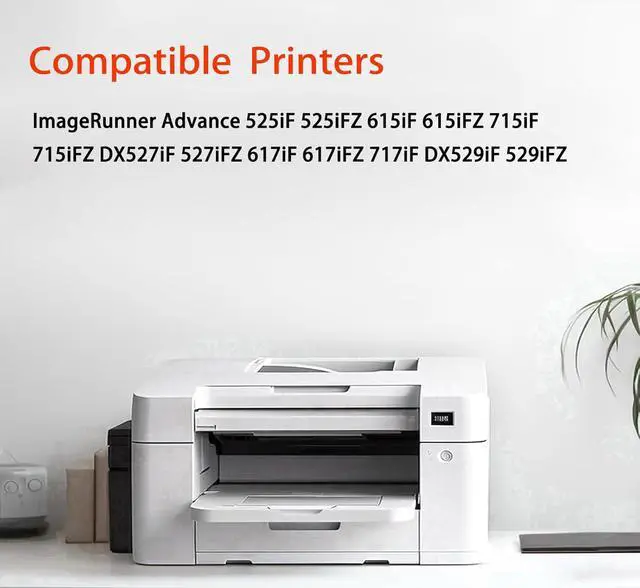 Alt view image 2 of 7 - T03 Black Toner Cartridge (with Chip) Compatible for Canon ImageRunner Advance 525iF 525iFZ 615iF 615iFZ 715iF 715iFZ DX527iF 527iFZ 617iF 617iFZ 717iF DX529iF 529iF