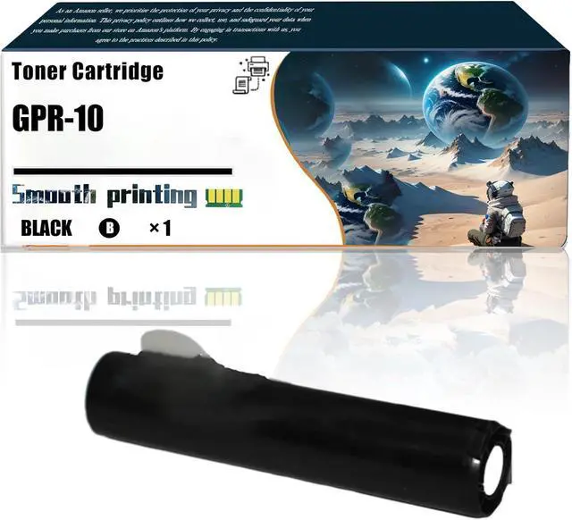 Main image of Compatible for Canon imageRUNNER 1210 1230 1270F 1310 1330 1370F 1510 1530 1570F 1670F Printers, GPR-10 7814A003 Toner Cartridge, Ultra-High Print Page Count with Chip 5300 Pages (Black)