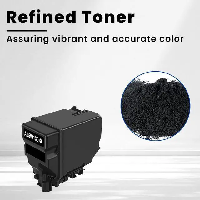 Alt view image 4 of 7 - Vylent TNP-49 TNP49 Black Toner Cartridge A95W130 Replacement for Konica Minolta TNP49 TNP49K Toner Cartridge for Bizhub C3351 C3851FS Printer Ink 1-Pack