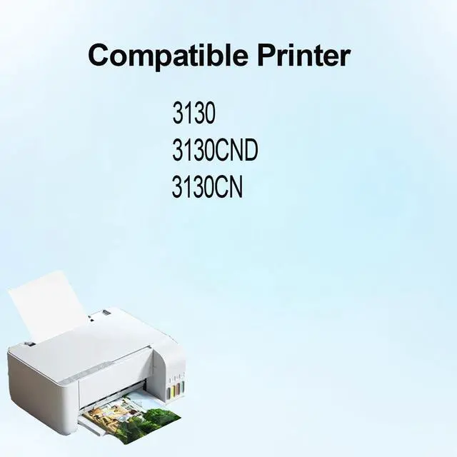 Alt view image 2 of 5 - 330-1198 330-1199 330-1200 330-1204 Toner Cartridge Use for Dell 3130 3130CDN 3130CN 3130CND Printers (4-Pack)