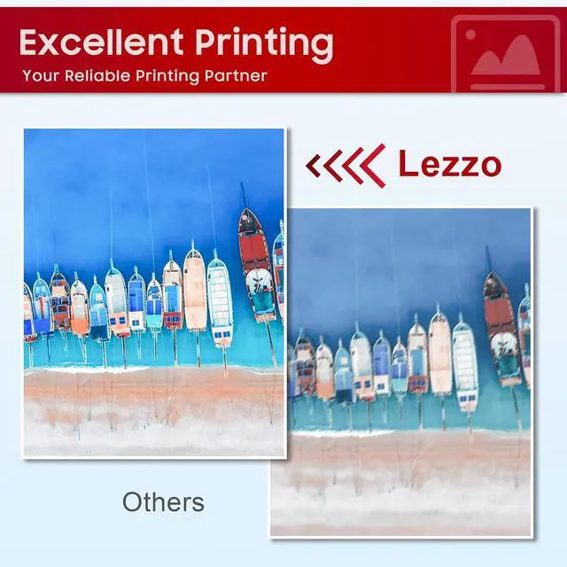 Alt view image 4 of 7 - Lezzo GPR61 GPR-61 Toner Cartridge 4-Pack 3763C003AA 3764C003AA 3765C003AA 3766C003AA Toner Replacement for Canon GPR61 Toner for ImageRUNNER Advance DX C5840i C5850i C5860i C5870i Printer