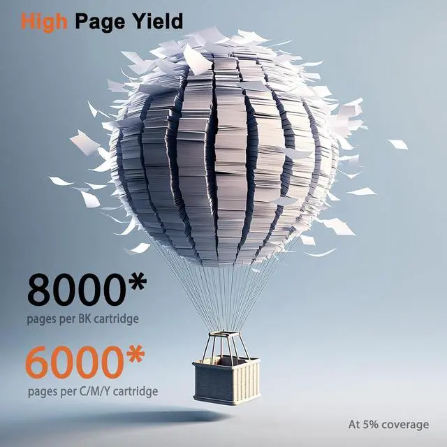 Alt view image 3 of 7 - 3110CN Toner Cartridges Replacement for Dell Toner 310-8092 310-8094 310-8096 310-8098 Compatible 3110cn 3115cn Printers,Long-Lasting and Accurate Printing Cyan