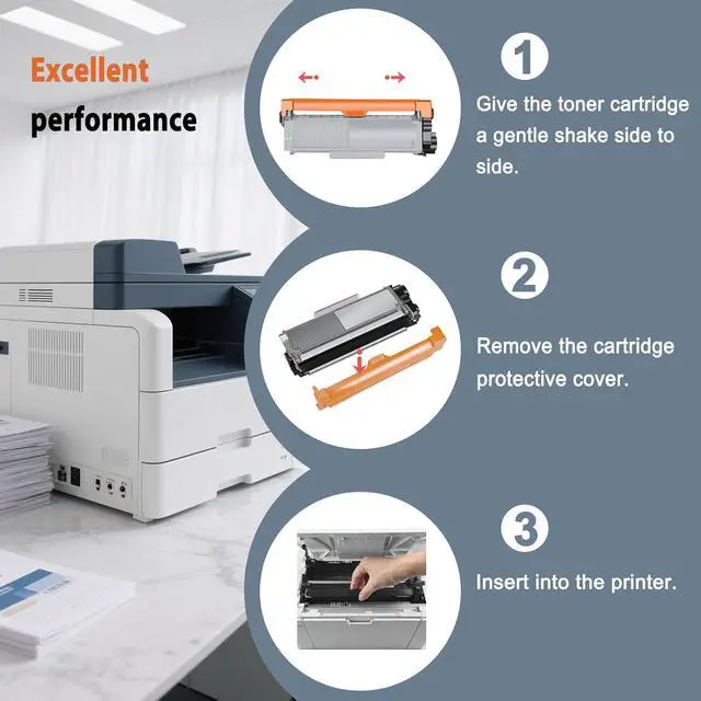 Alt view image 5 of 7 - 3110CN Toner Cartridges Replacement for Dell Toner 310-8092 310-8094 310-8096 310-8098 Compatible 3110cn 3115cn Printers,Long-Lasting and Accurate Printing Cyan