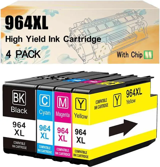 Main image of 964 XL 964XL Ink Cartridges Compatibles for HP OFFICEJET PRO 9020 9025 OFFICEJET PRO 9010 9012 AI0 Printers 1 pcs