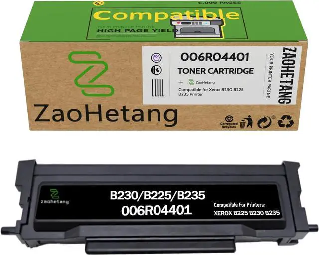Main image of 006R04401 B230 B225 B235 Black High Capacity Toner Cartridge Compatible for Xerox B230 B225 B235 Printer 6,000 Pages