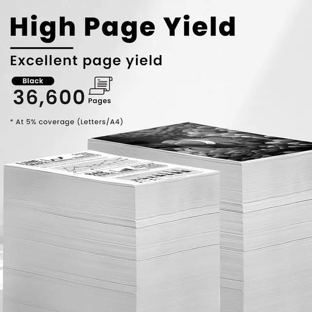 Alt view image 3 of 7 - T-4590U Toner Cartridge Black T-4590 T4590 T4590U Toner Replacement for Toshiba T-4590U Toner for e-Studio 206 206L 256 256se 306 306se 356 356se 456 456G 456se 506 506se Printer [36,600 Pages]