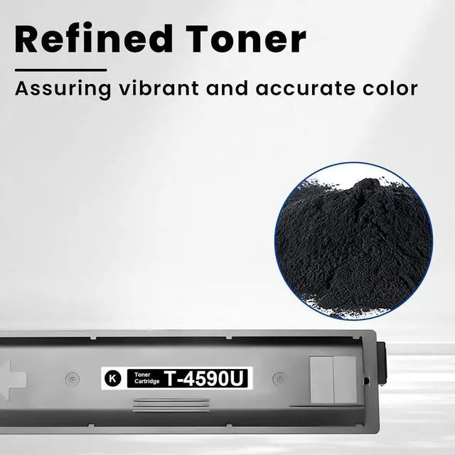 Alt view image 4 of 7 - T-4590U Toner Cartridge Black T-4590 T4590 T4590U Toner Replacement for Toshiba T-4590U Toner for e-Studio 206 206L 256 256se 306 306se 356 356se 456 456G 456se 506 506se Printer [36,600 Pages]
