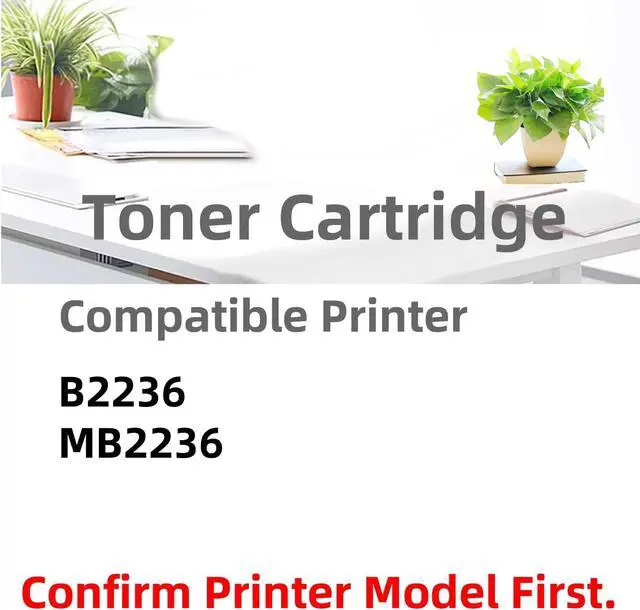 Alt view image 2 of 5 - B2236 MB2236 B221H00 Black Toner Cartridge B221000 B221X00 Compatible with Lexmark B2236 MB2236 B2236dw MB2236adw MB2236adwe Laser Printer (B221H00-3000Pages-1Pack)