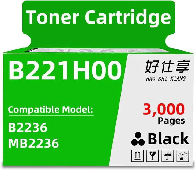 Main image of B2236 MB2236 B221H00 Black Toner Cartridge B221000 B221X00 Compatible with Lexmark B2236 MB2236 B2236dw MB2236adw MB2236adwe Laser Printer (B221H00-3000Pages-1Pack)