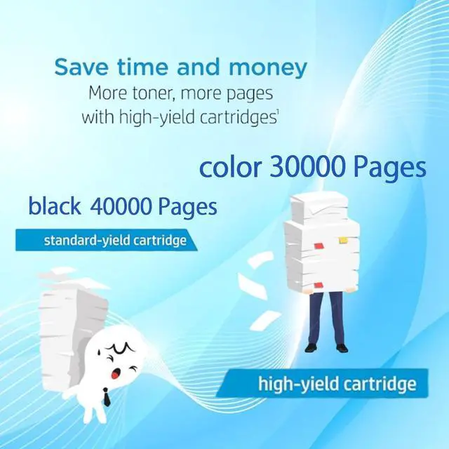 Alt view image 3 of 7 - TK-8517K TK-8517C TK-8517M TK-8519Y Replacement Toner Cartridge Compatible for Kyocera CS5053ci CS6052ci CS6053ci CS5052ci Printers, Bright Colors and Clear Printing (1 Pack Yellow)