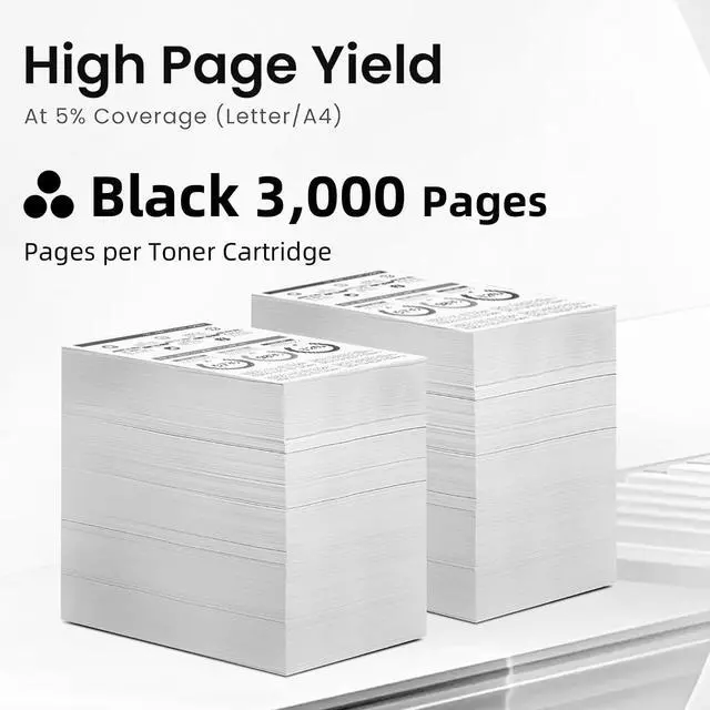 Alt view image 3 of 5 - B2236 MB2236 B221H00 Black Toner Cartridge B221000 B221X00 Compatible with Lexmark B2236 MB2236 B2236dw MB2236adw MB2236adwe Laser Printer (B221H00-3000Pages-1Pack)