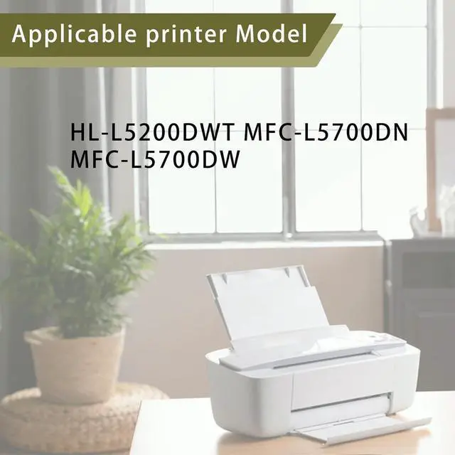 Alt view image 2 of 7 - D005WR001 Fuser Unit220V Compatible for Brother HL-L5200DWT MFC-L5700DN MFC-L5700DW Printers, High Yield 80000 Pages, Clear and Sharp, Quick to Adapt (1 Pack Black)