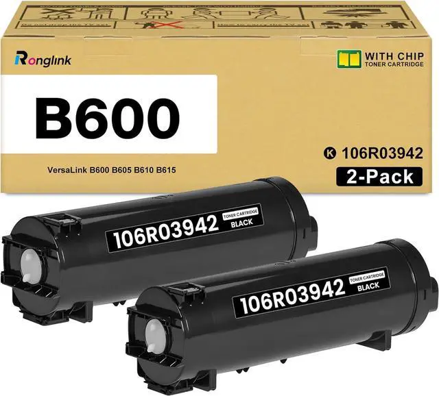 Main image of Versalink B600 B610 Black Toner Cartridge Replacement for Xerox 106R03942 Toner Cartridge High Capacity Works with Versalink B600 B605 B610 B615 Printer (2-Pack, 26,000 Pages)