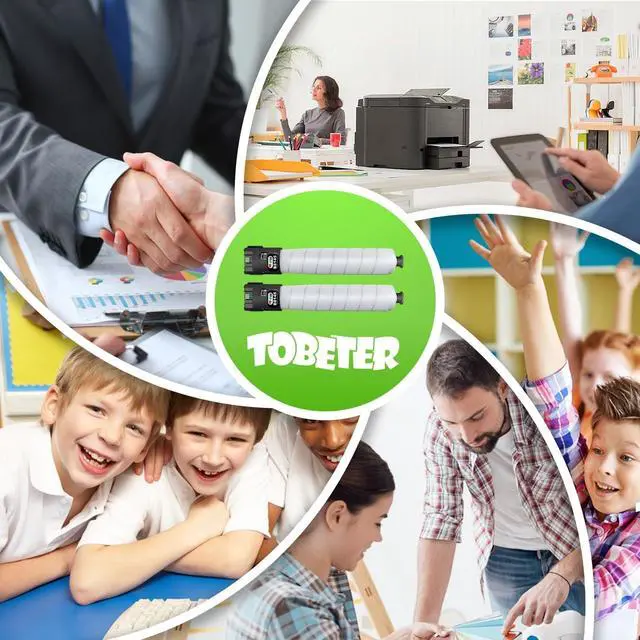 Alt view image 7 of 7 - ToBeter AltaLink B8145 B8155 B8170 Toner Black Replacement for Xerox 006R01771 Black Toner Cartridge for AltaLink B8145 B8155 B8170 Printer Toner (52,000 Pages, High Yield, 2 Pack Remanufactured )