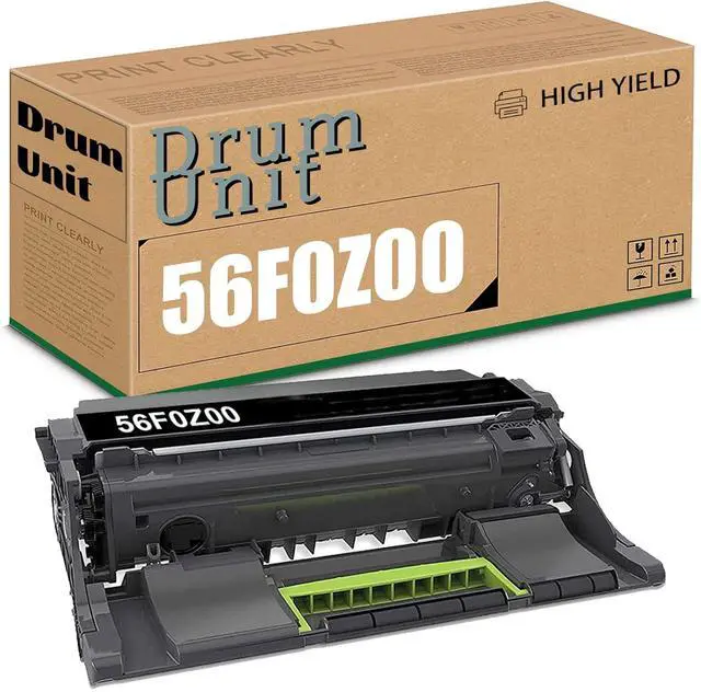 Main image of Compatible Black Imaging Drum Unit Replacement for Lexmark 56F0Z00 56F0ZA0 for M3250 XM3250 M1242 XM1242 M1246 XM1246 Printer 1 Drum