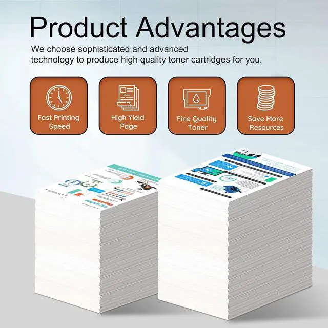 Alt view image 5 of 7 - C410/C415 006R04678 006R04679 006R04680 Toner Cartridges 3-Pack C410 Toner Replacement for Xerox C410 C410DN VersaLink C415 C415DN Printer (Cyan/Magenta/Yellow)