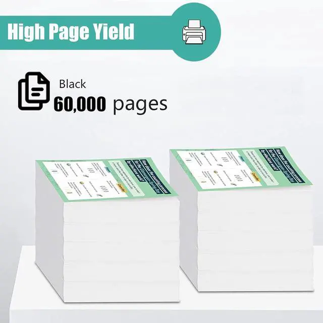 Alt view image 3 of 7 - Compatible Black Imaging Drum Unit Replacement for Lexmark 56F0Z00 56F0ZA0 for M3250 XM3250 M1242 XM1242 M1246 XM1246 Printer 1 Drum