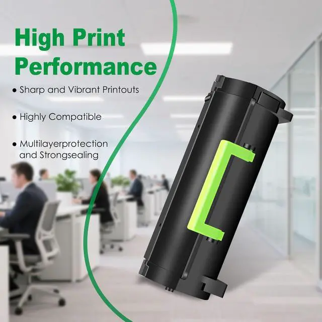 Alt view image 5 of 7 - Remanufactured B241H00 Black High Yield Toner Cartridge with Chip Replacement for B241H00 B231000 Toner Cartridge for B2442 B2546 B2650 MB2442 MB2546 MB2650 Laser Printer Ink ( 2 Pack )