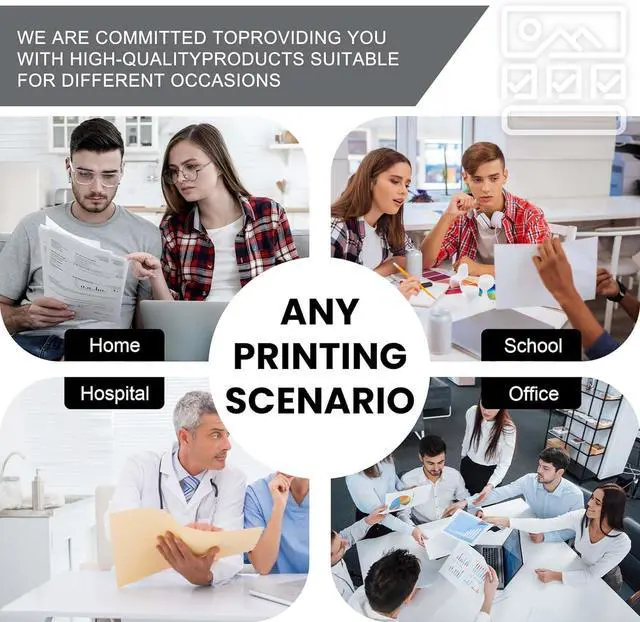 Alt view image 6 of 6 - 3 Pack 122A|Q3961A Q3963A Q3962A C/M/Y High Yield 4,100 Pages Toner Cartridge (with Chip) Replacement Compatible for HP Pro 2820 2830 2840 2550n 2550L 2550Ln Printer