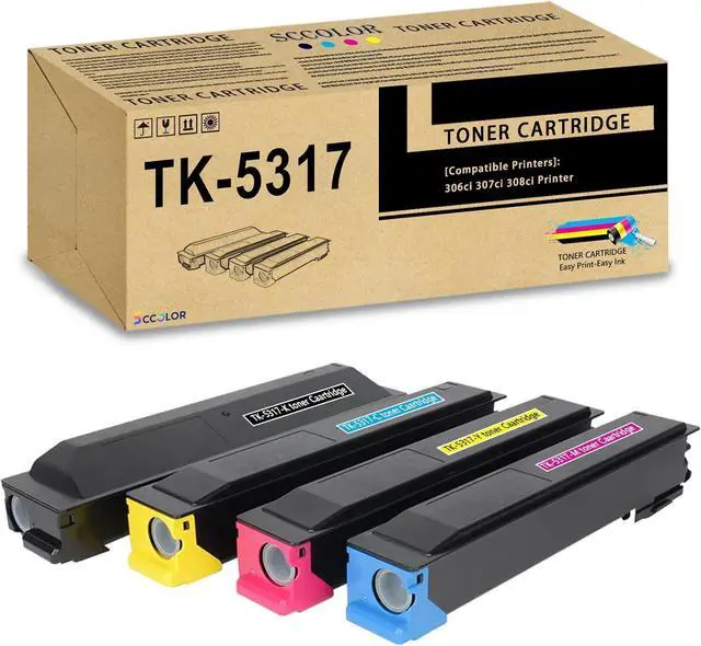 Main image of TK-5317 TK5317 Toner Cartridge High Yield 1T02WH0US0 1T02WHCUS0 1T02WHBUS0 1T02WHAUS0 Compatible for Kyocera TK5317 TK-5317K TK-5317C TK-5317M TK-5317Y TASKalfa 408ci 508ci CS408ci CS508ci Printer