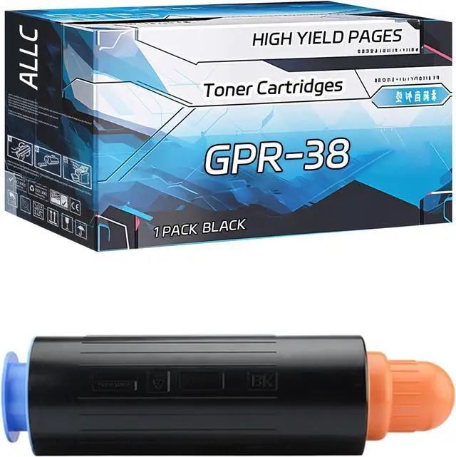 Main image of ALLC Compatible with Canon imageRUNNER Advance 6555i 6555i II 6555i III Toner Cartridges GPR-38, High Yield 57000 Pages, Experience Superior Printing (Black)
