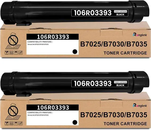 Main image of VersaLink B7025 B7030 B7035 Black Toner Cartridge Replacement for Xerox 106R03393 Toner Cartridge High Yield Works with VersaLink B7025 B7030 B7035 Printer (2-Pack, 15,000 Pages)