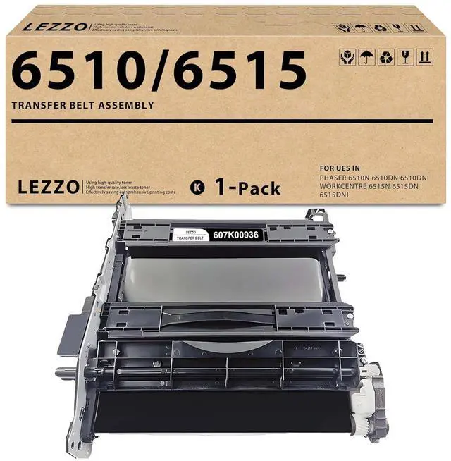 Main image of 6510 6515 Transfer Belt Assembly 1-Pack 6510 6515 Transfer Belt Unit Replacement for Xerox 607K00936 607K00935 607K00934 607K00930 for Phaser 6510N 6510DN WorkCentre 6515N 6515DN 6515DNI Printer