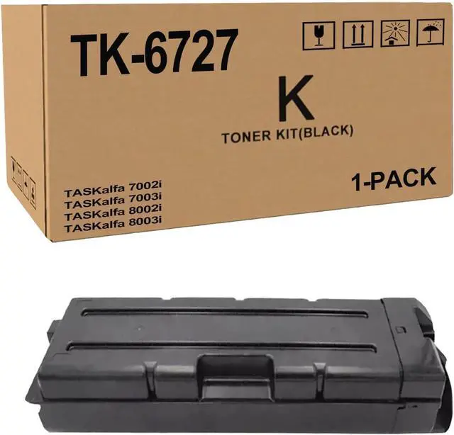 Main image of TK-6727 TK6727 Toner Cartridge Use for Kyocera TASKalfa 7002i 7003i 8002i 8003i 9002i 9003i Printers (1 Black)