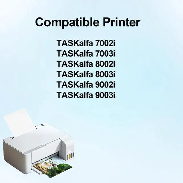 Alt view image 2 of 5 - TK-6727 TK6727 Toner Cartridge Use for Kyocera TASKalfa 7002i 7003i 8002i 8003i 9002i 9003i Printers (1 Black)